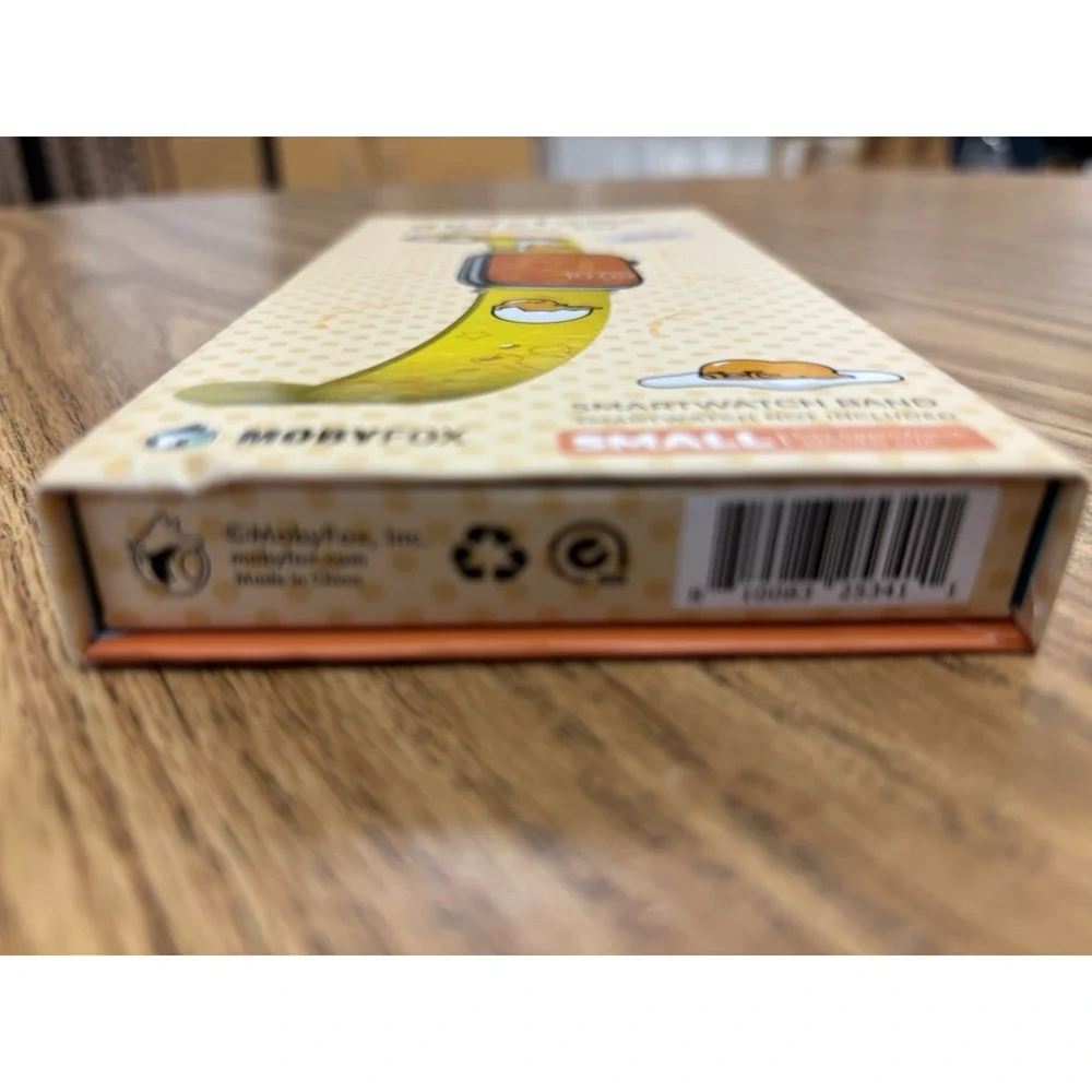 MobyFox Gudetama The Lazy Egg Apple Watch Band 38/40/41mm Sanrio New